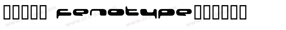 02.10 fenotype字体转换